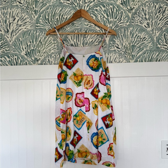 Revolve Stamp Mini Seafolly Linen Stamp Dress in Women’s Small - Picture 4 of 5